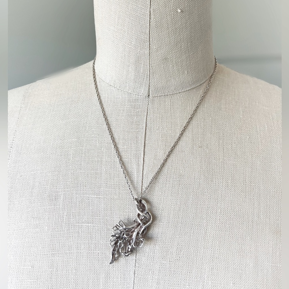 Silver Elvish Style Necklace